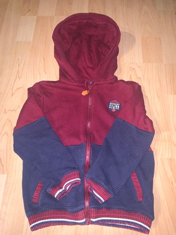 Gilet à capuche sergent major 7 ans