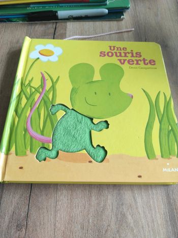 Une souris verte