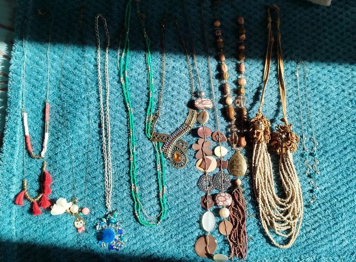 Lot de collier fantaisie