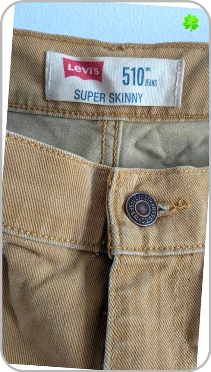 Jeans Levi's 510 homme 42 - photo numéro 3