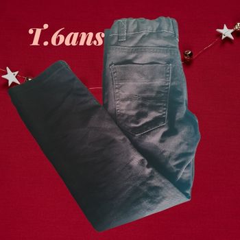 Pantalon slim garçon T.6ans