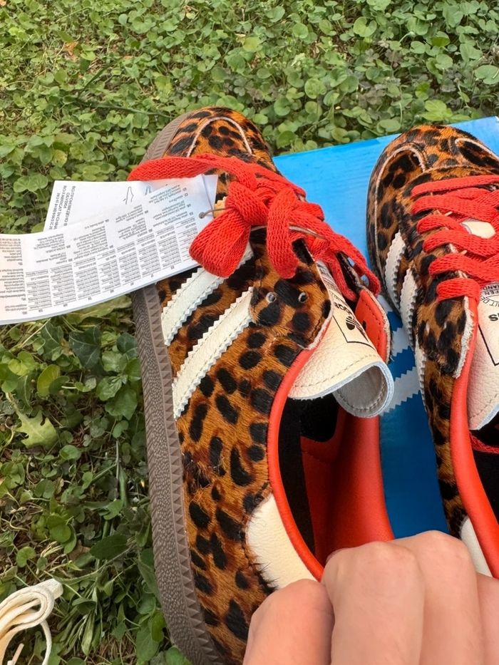 Adidas Samba OG léopard Rouge  Taille 39 - photo numéro 6