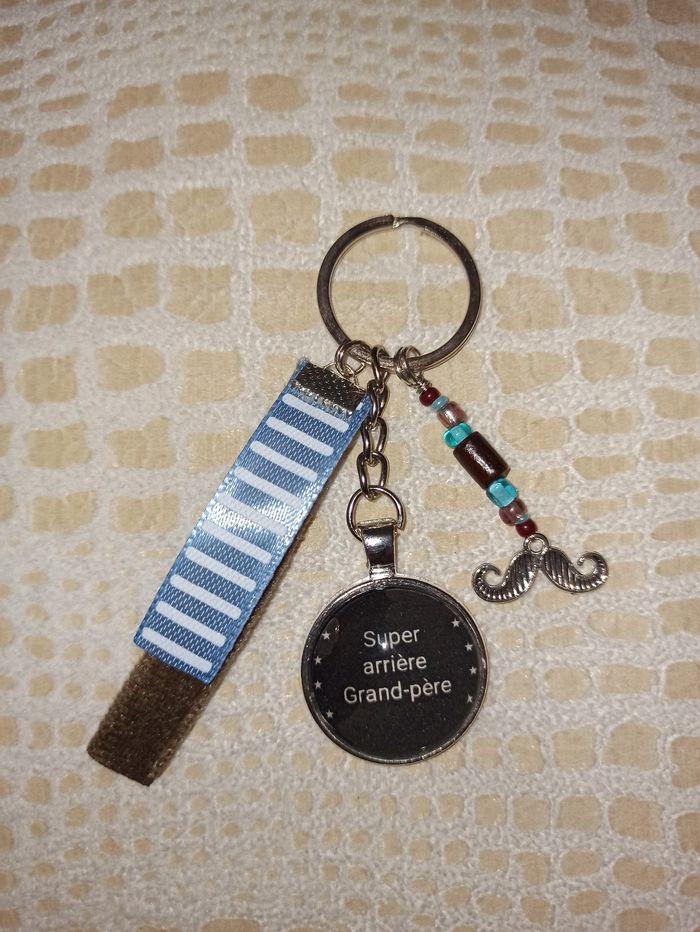 Porte clé arrière grand père " Super arrière grand père "