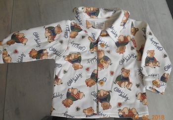 Chemise ou veste garçon  + bonnet 6-9 mois/ Tim Pouce