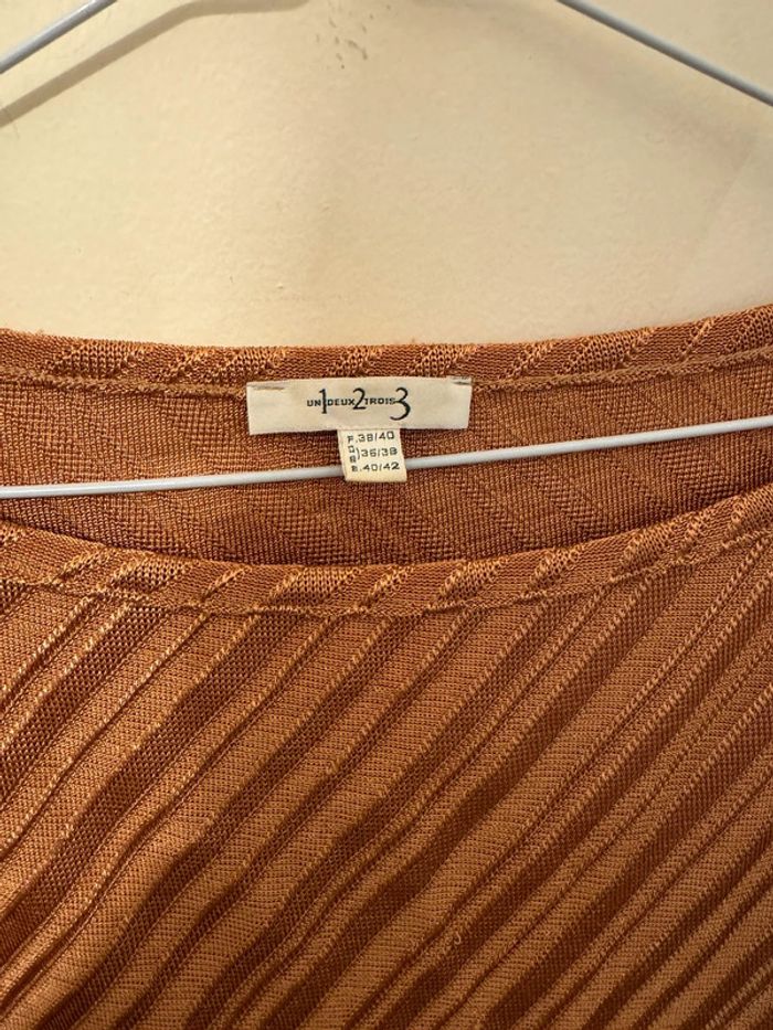 Haut mordore 1.2.3 taille 38 /40 - photo numéro 2