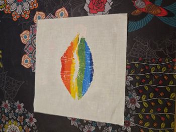 Petit panneau couture bouche