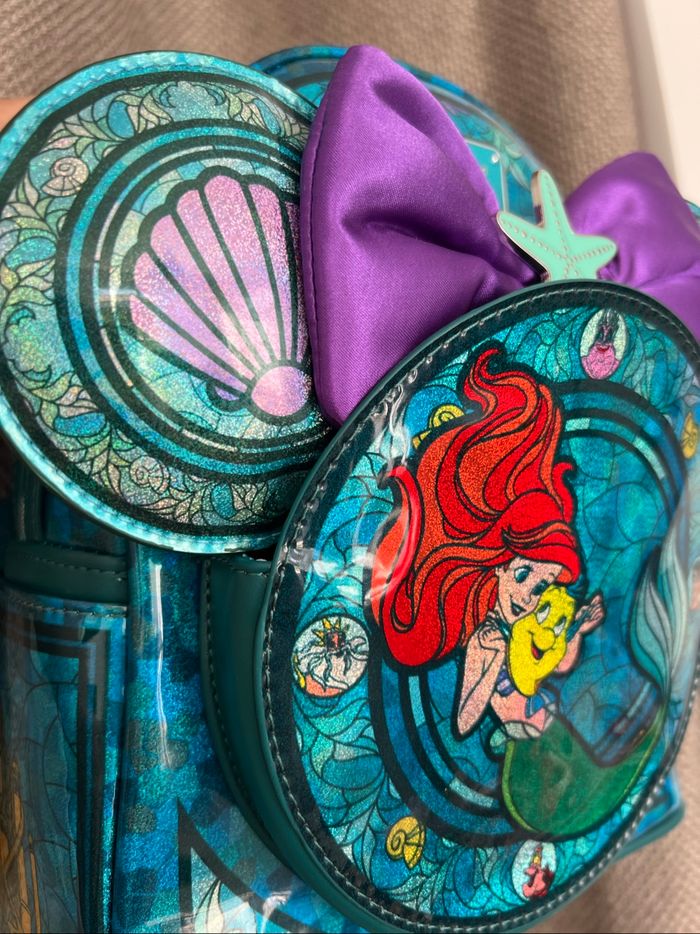 Loungefly et ears stained glass Ariel - photo numéro 2