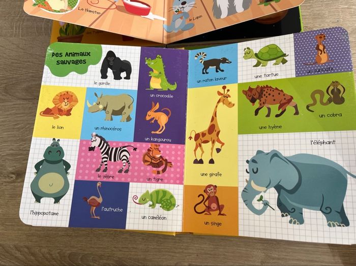 2 livres mes premiers mots pour découvrir la nature et les animaux - photo numéro 6