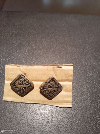 Ancien bouton de manchette pour homme