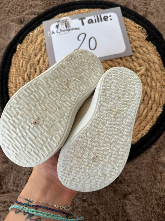 Basket beige - taille 20 🌼 - photo numéro 2