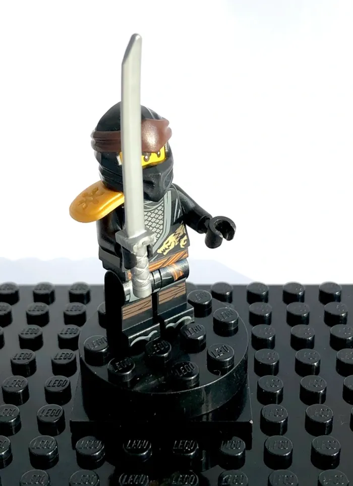 LEGO Ninjago - Cole, Pearl gold armor shoulder pad - photo numéro 5