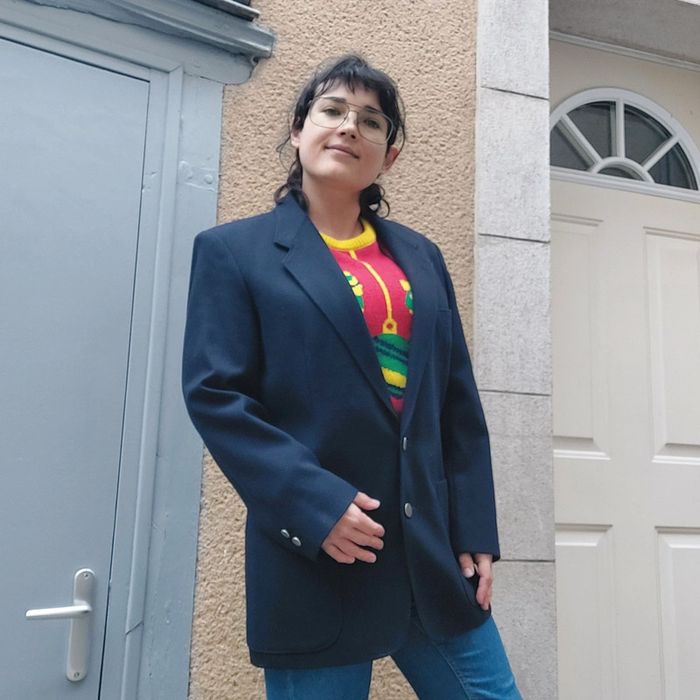 Blazer Vintage élégant taille L - photo numéro 4