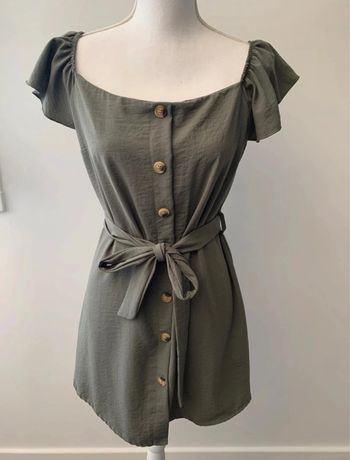 Robe Babydoll kaki T40