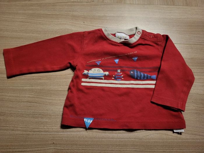 Maillot manche longue taille 12 mois