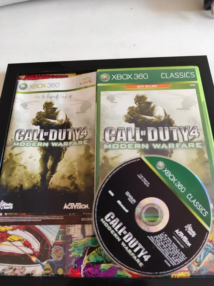 Lot 3 call of duty Xbox 360 Modern Warfare 3 et 4 + Advanced Warfare - photo numéro 3