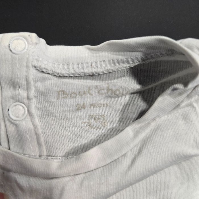 T-shirt manches longues - bout'chou- 24 mois - photo numéro 3