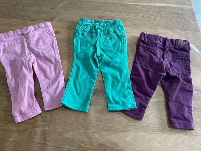 Lot de 3 pantalons 6 mois - photo numéro 3