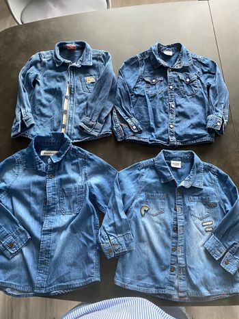 Chemise en jeans