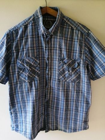 Chemise manches courtes homme taille XL