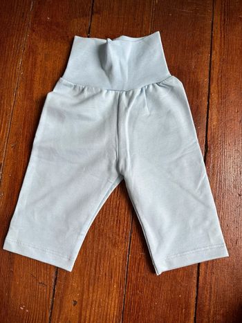 Pantalon bébé bleu Steiff 2 mois