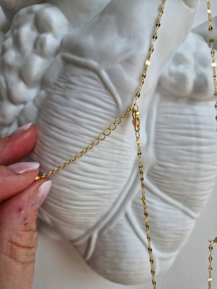 Collier lettre M - photo numéro 4