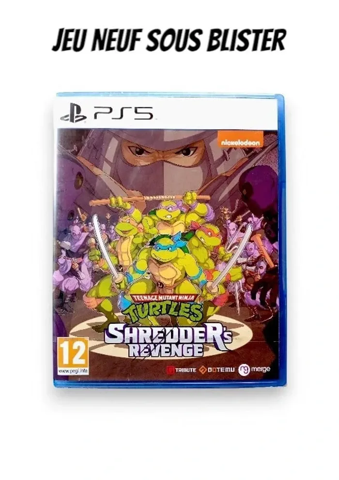 Jeu TMNT Shredder's Revenge PS5 Teenage Mutant Ninja Turtles Tortues Ninja
