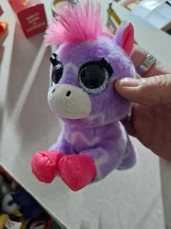 Licorne violette coco fantasy