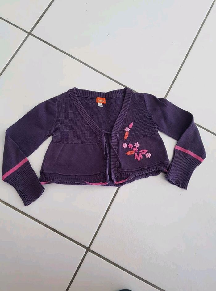 Gilet fille 3 ans marese