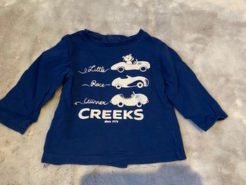 T-shirt manches longues 6 mois Creeks