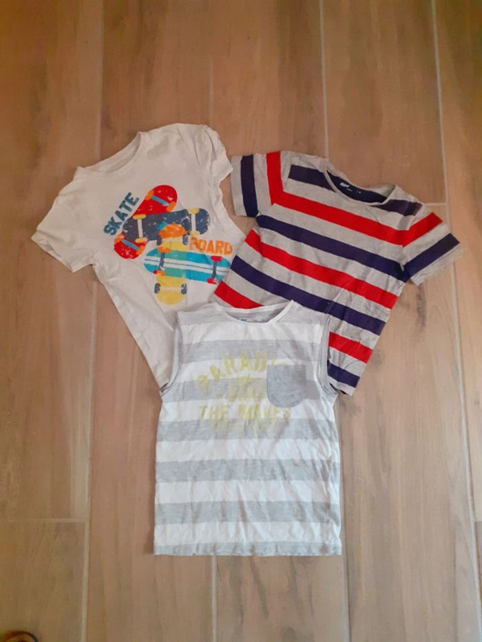 3 T-shirts - Gémo - 8 ans