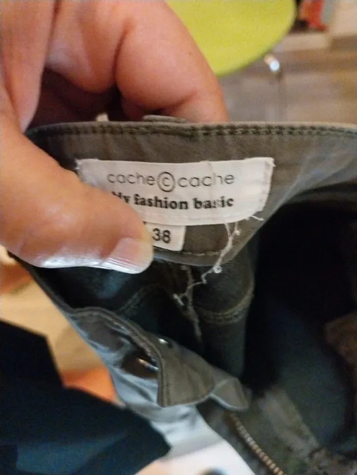 Pantalon femme 38 cache cache - photo numéro 3