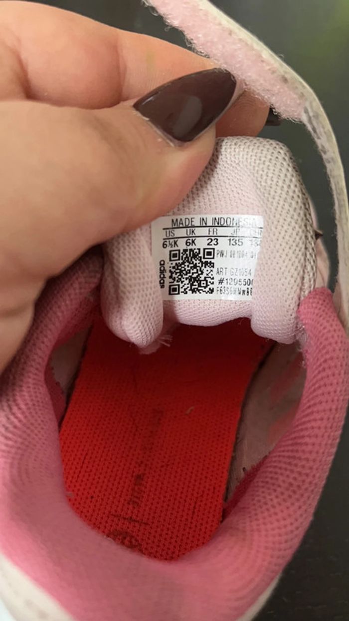 Basket adidas rose - photo numéro 8