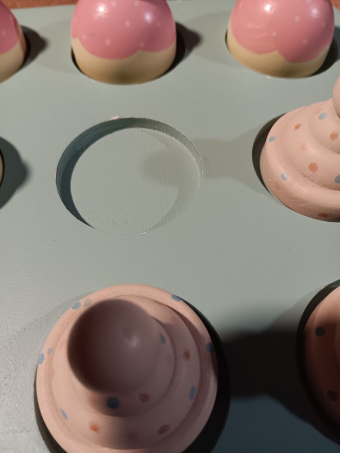 Jeu du morpion en bois - photo numéro 5