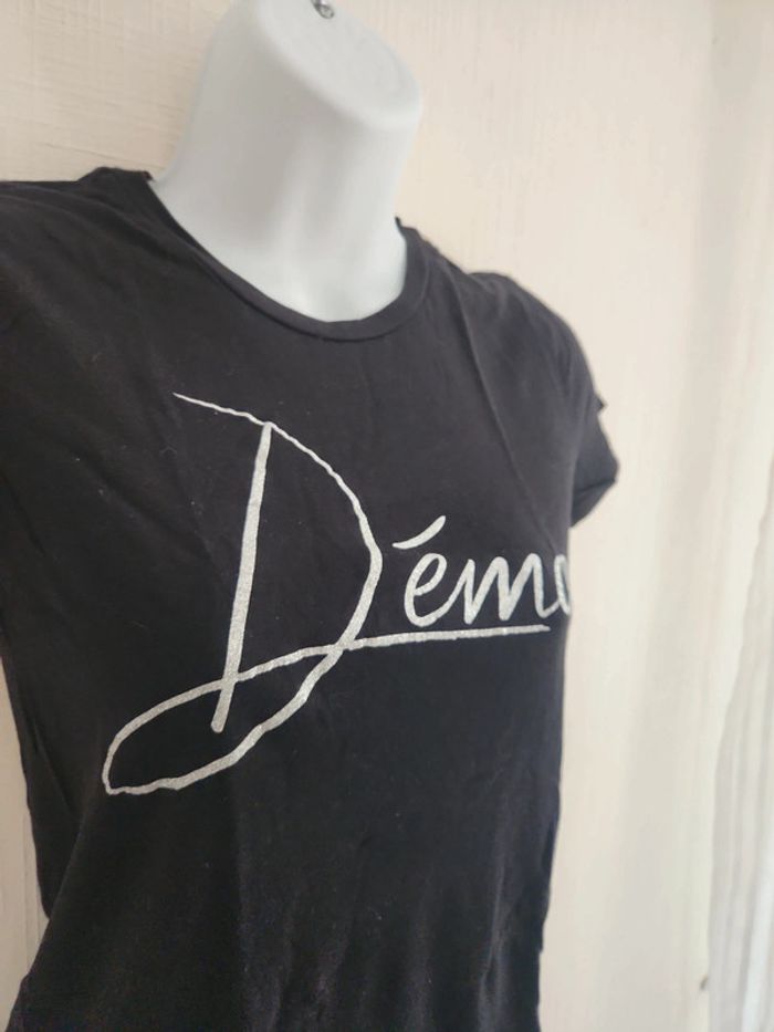 Tee-shirt manches courtes noir Le Temps des Cerises 🍒 XXS - photo numéro 5