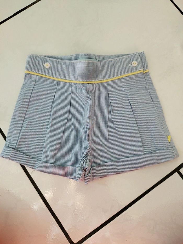 Short rayé