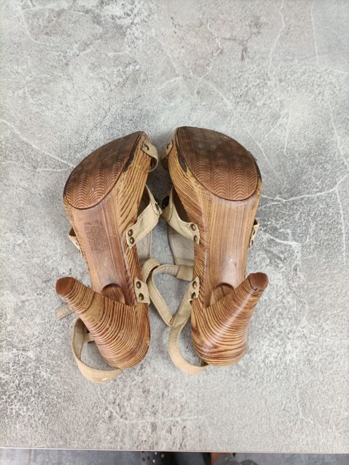 Chaussure style sabot a talon - photo numéro 4