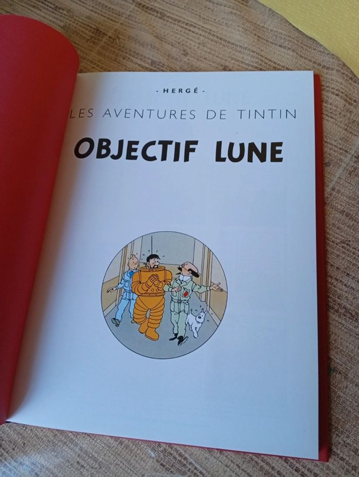 Double album Tintin France loisirs Deluxe édition Casterman - photo numéro 3