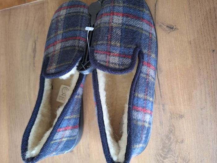 Pantoufles charentaises homme 43 neuves marque kaoma - photo numéro 4