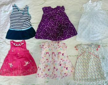 Lot de 6 petites robes  d'été