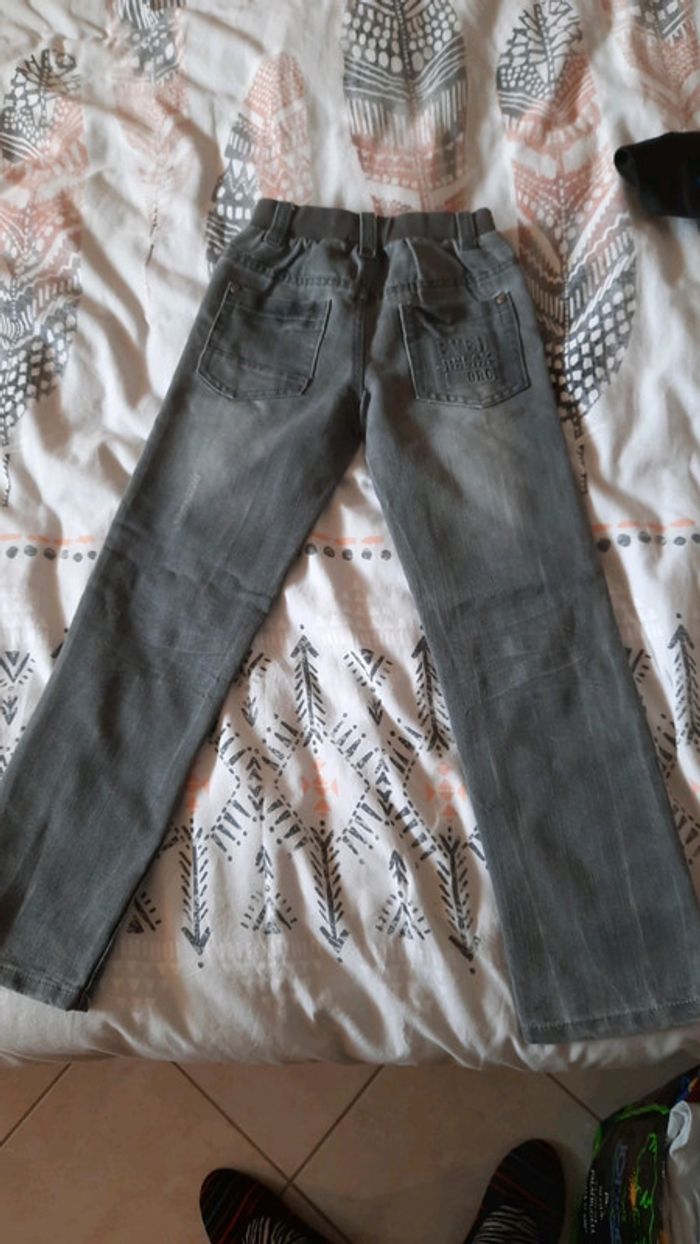 Jeans gris garçon - photo numéro 2