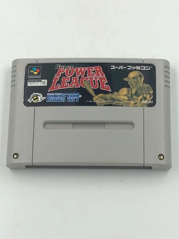 Jeu vidéo Super Power League sur console Nintendo Super Famicom