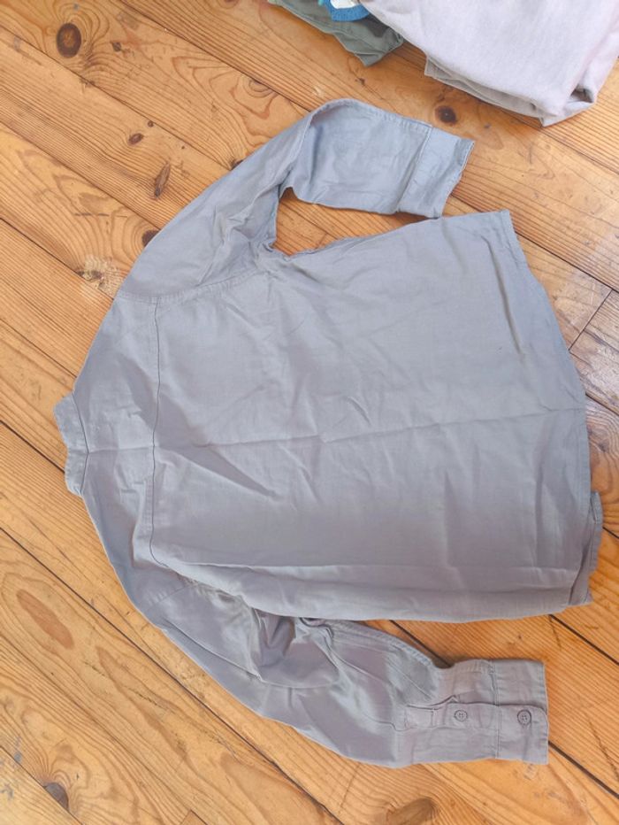 Chemise grise Zara - photo numéro 5