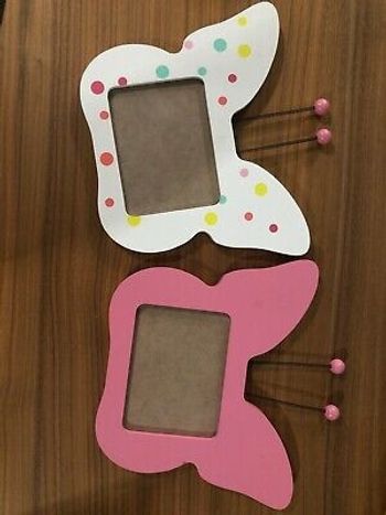 2 cadres photos papillon oxybul eveil et jeux