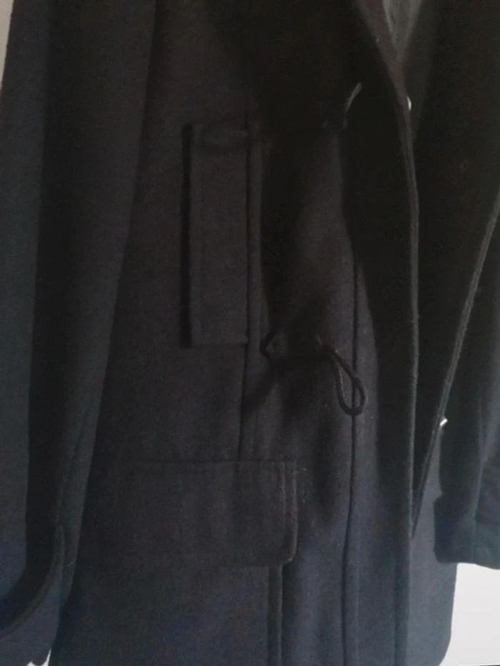 Manteau noir chaud tout doublé Kiabi taille XS - photo numéro 8