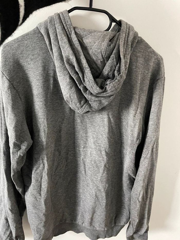 Sweat à capuche gris - photo numéro 4