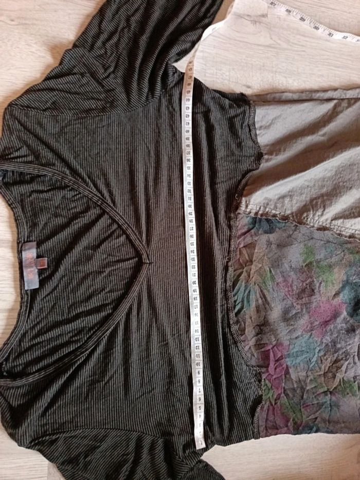 Robe tunique femme 44 46 XXL  mia soana manches longues - photo numéro 13