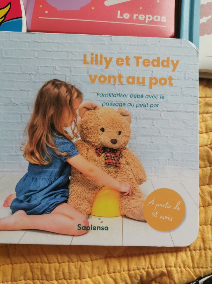 Lot de 4 livres cartonnes enfant - photo numéro 5
