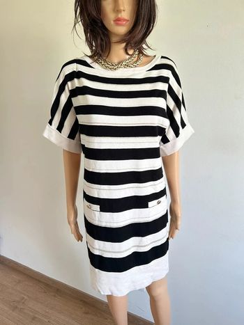 Robe pull beige et noire à manches courtes Morgan taille S jamais portée