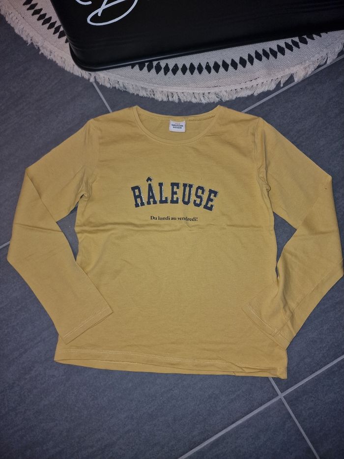 T-shirt ml fille tape à l'œil 10 ans