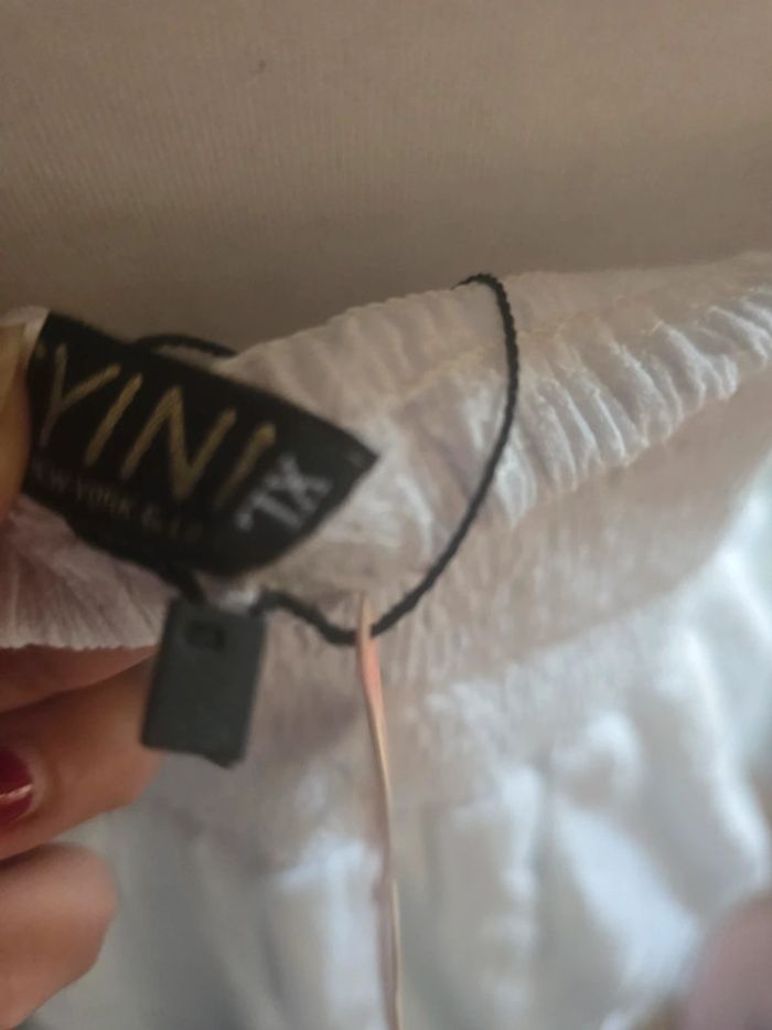 Robe 100% coton blanche taille xl - photo numéro 7